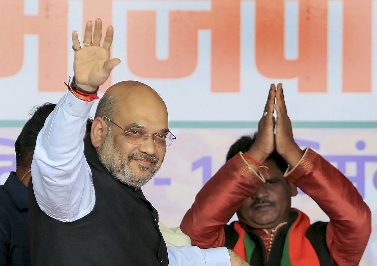 Union Home Affairs Minister and BJP National President Amit Shah. (PTI photo)