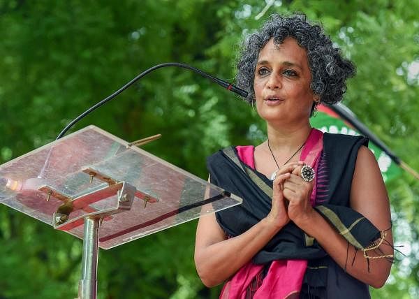 Author Arundhati Roy. (PTI photo)