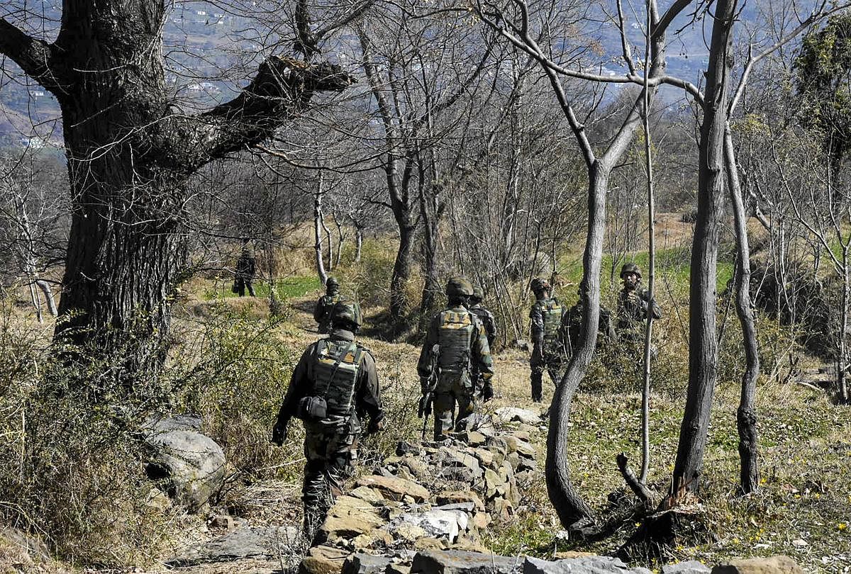 Security forces launched a cordon and search operation in Tral late Tuesday night following information about the presence of militants there, they said. (Representative image from PTI)