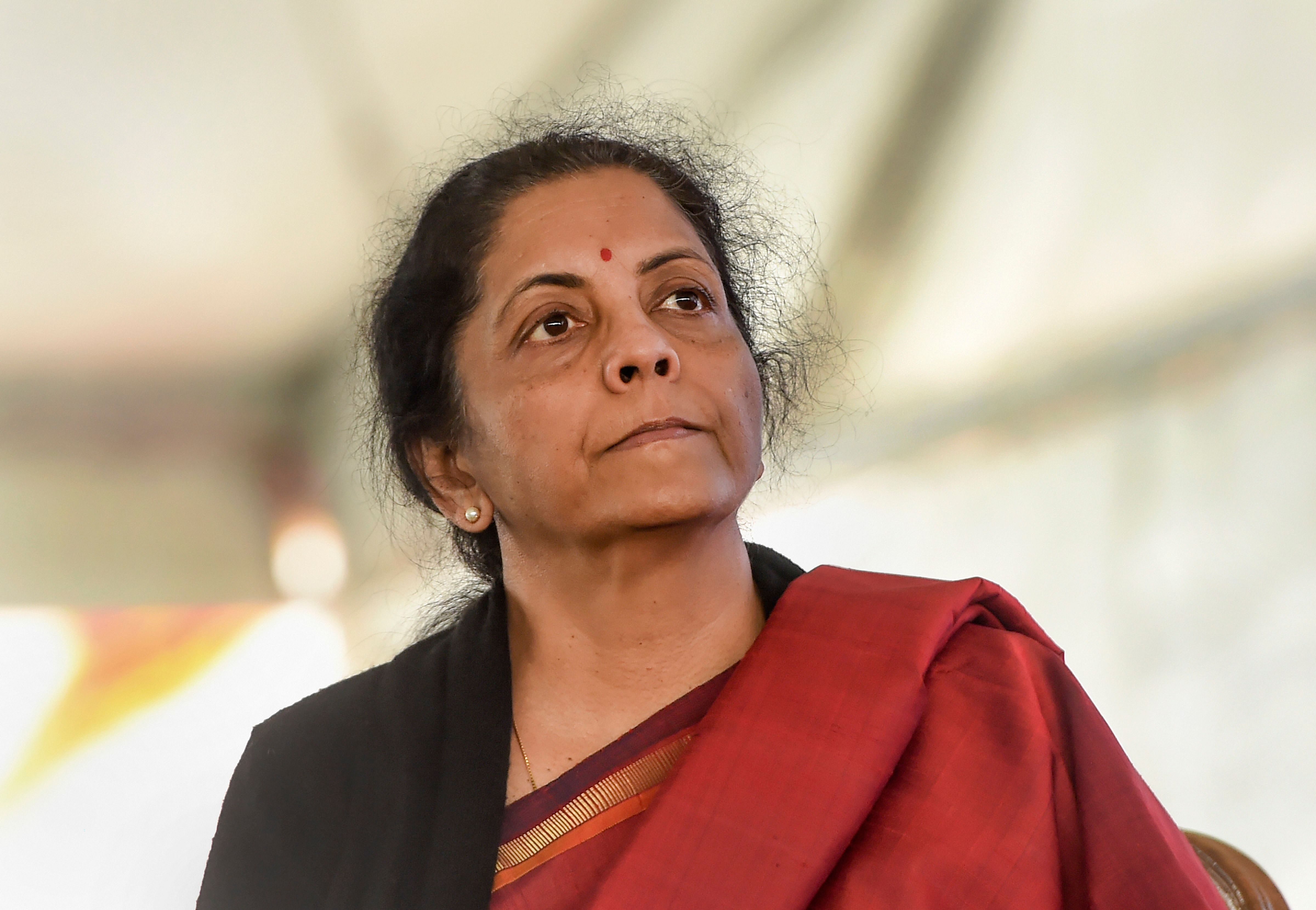 Finance Minister Nirmala Sitharaman. (PTI Photo)