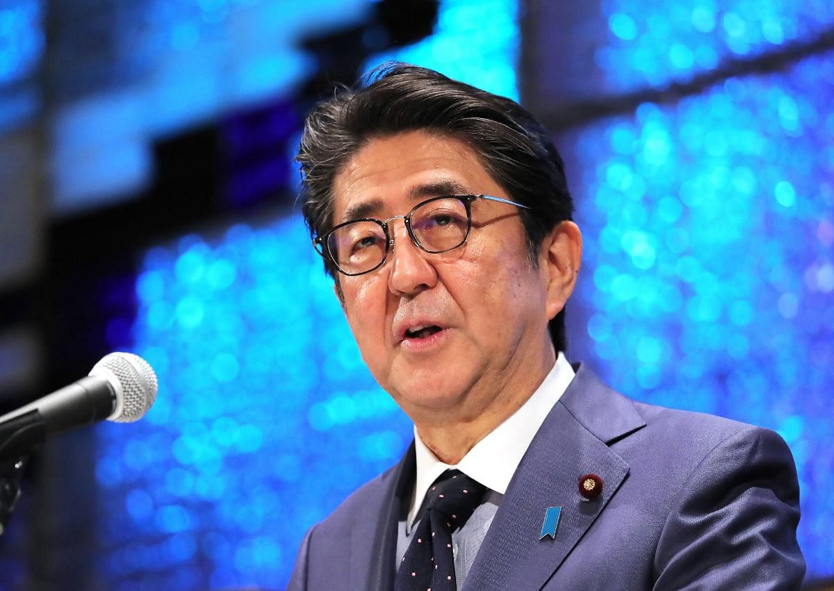 Japan's Prime Minister Shinzo Abe. (AFP photo)