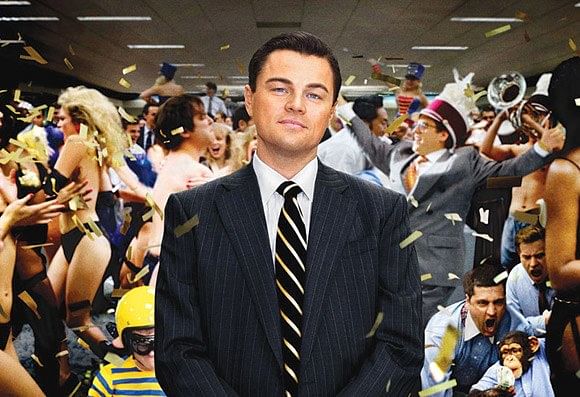 Official poster of Wolf of Wall Street