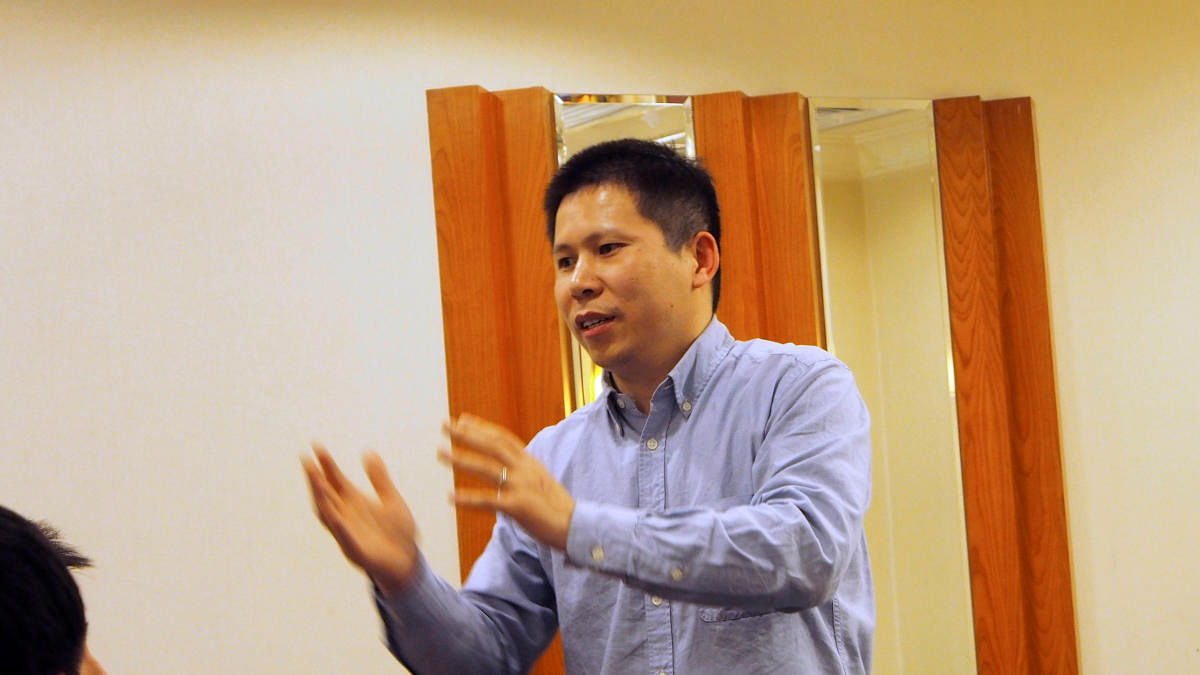 Anti-corruption activist Xu Zhiyong was arrested on Saturday after being on the run since December, according to Amnesty International. (REUTERS/File Photo)