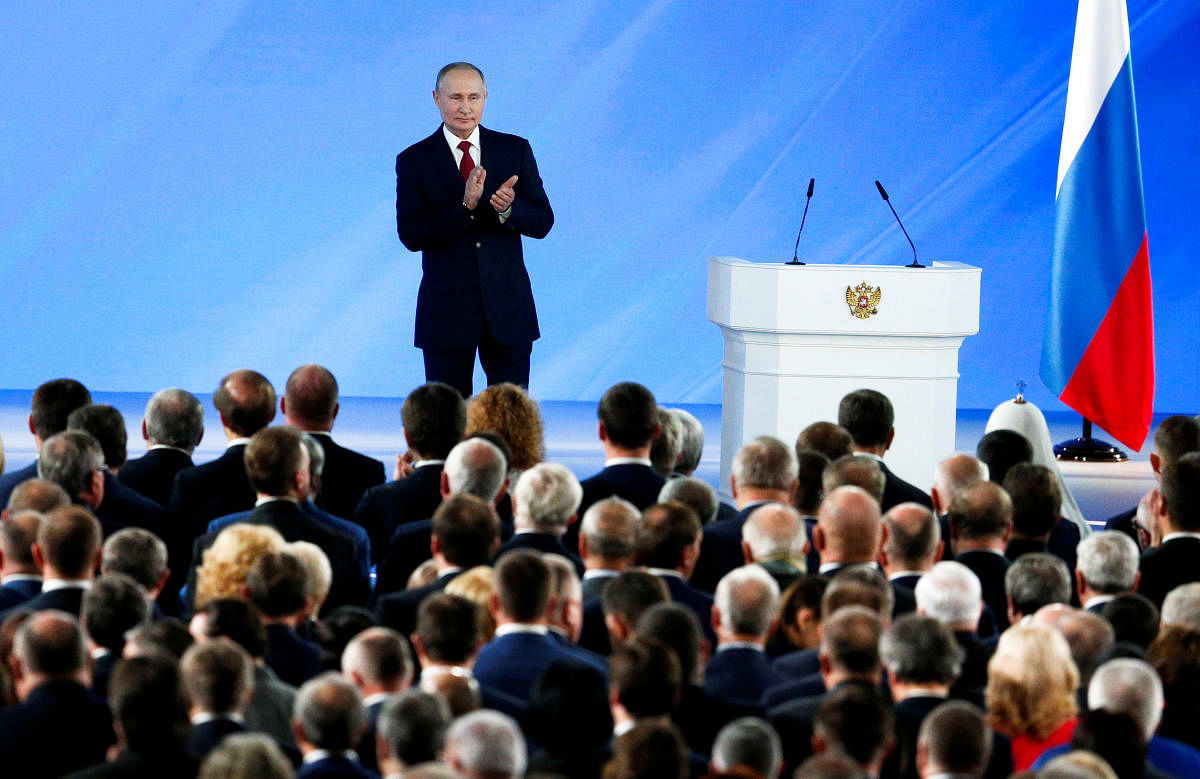 Russian President Vladimir Putin. (Reuters Photo)
