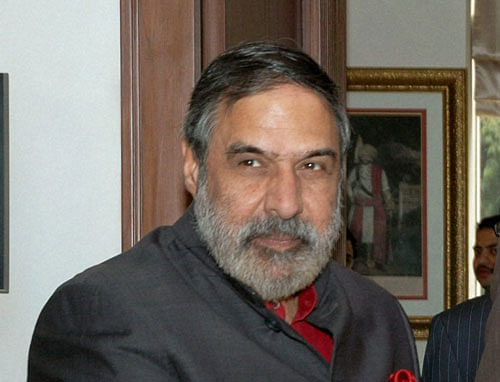 Congress deputy leader in Rajya Sabha Anand Sharma. PTI file photo