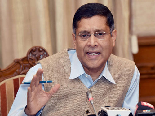 The panel headed by Chief Economic Advisor Arvind Subramanian has even warned that tax burden on some commodities will be inconsistent with policy objectives once the GST regime sets in. PTI file photo