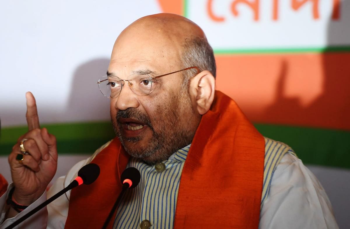 Addressing an event organised by the Delhi Development Authority (DDA), Shah, in an apparent reference to the left leaning intellectuals opposing the amended citizenship law, said it was time to defeat the "tukde tukde" gang. (PTI File Photo)