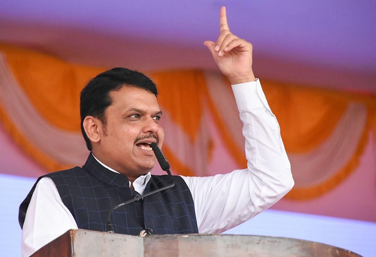 Former Maharashtra Chief Minister and senior BJP leader Devendra Fadnavis was given the last chance by Chief Metropolitan Magistrate P S Ingle to appear before the court on Thursday. (PTI File Photo)