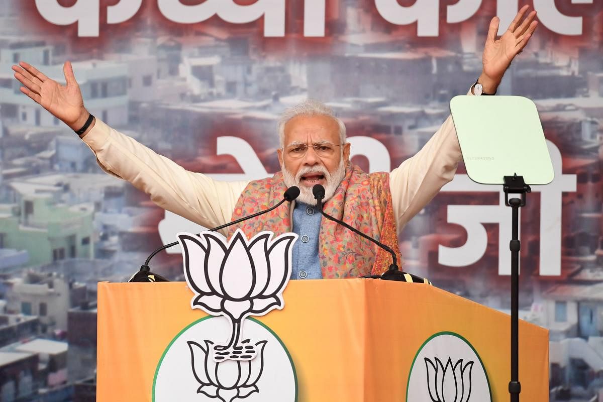 Modi fired up party supporters on December 22 as a wave of protests and clashes that has killed at least 25 and put the PM and the BJP government under pressure like never before. AFP