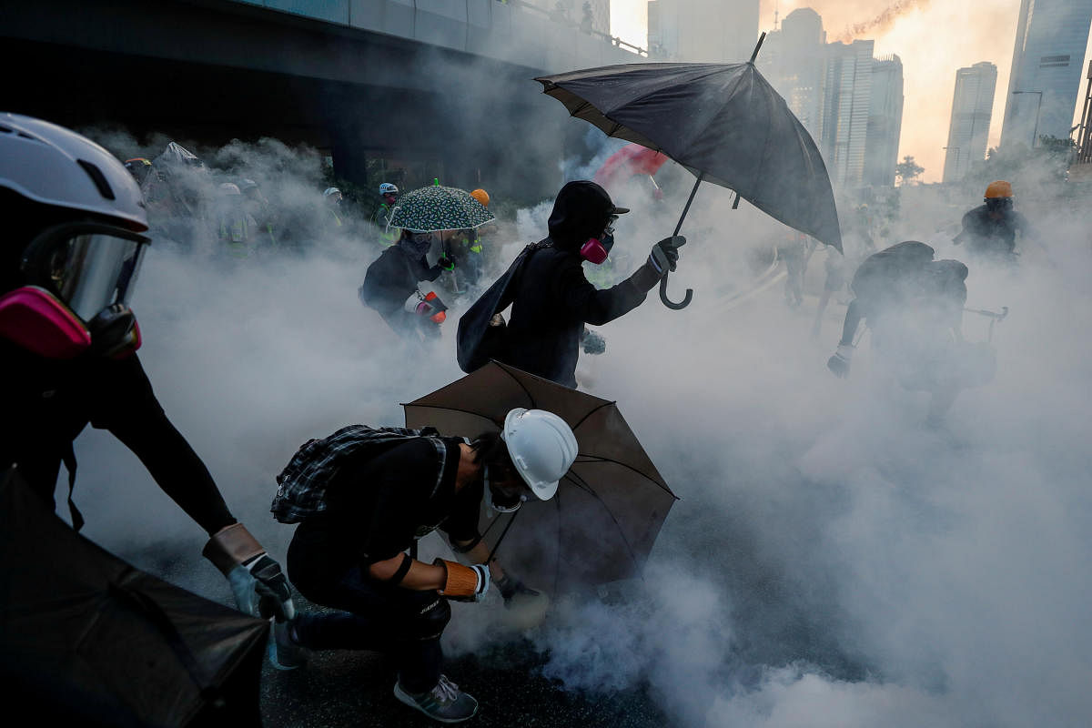 A rally has been planned for Friday evening to protest against the use of tear gas by police. Reuters