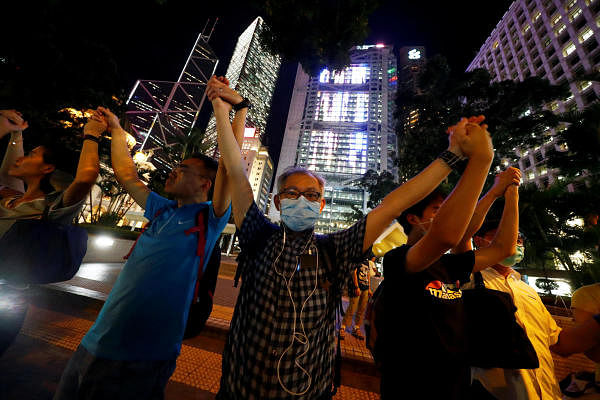 Saturday's "resisting tyranny" protest is due to begin at 7 pm in Hong Kong. Representative Image/AFP 