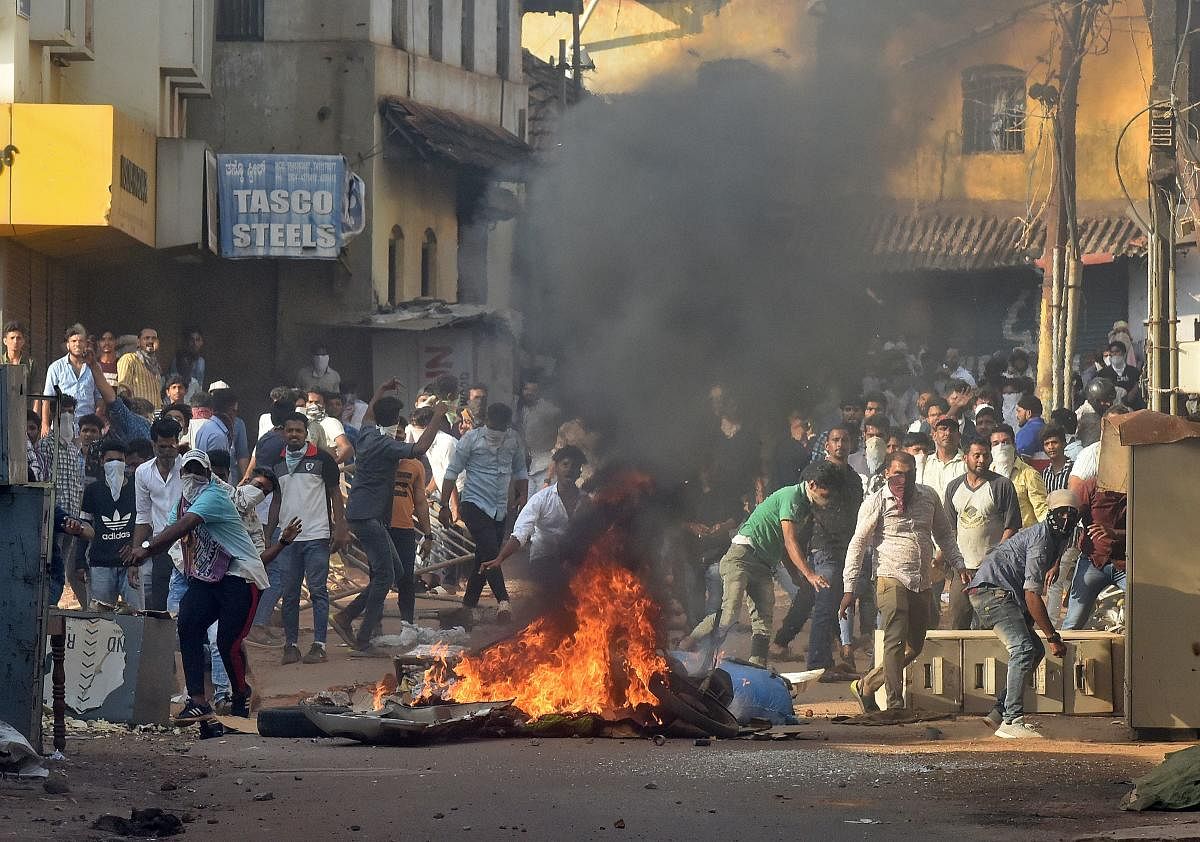 Police Commissioner Dr P S Harsha on Monday had appealed to the public to share photos and video footage, including CCTV recordings, related to the incident with the police. Photo/Reuters