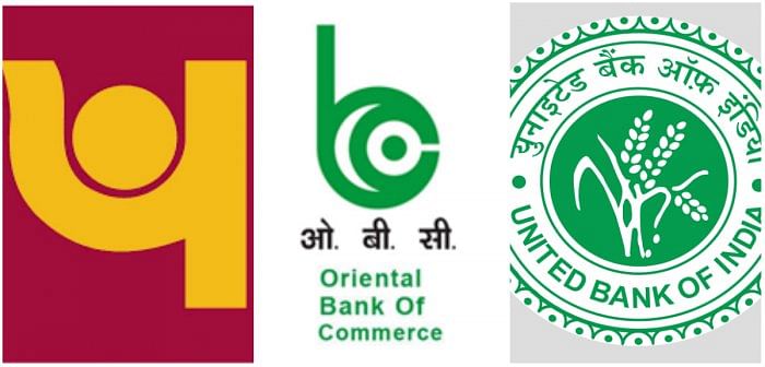 Punjab National Bank (PNB), the UBI and the Oriental Bank of Commerce (OBC) (File Images)