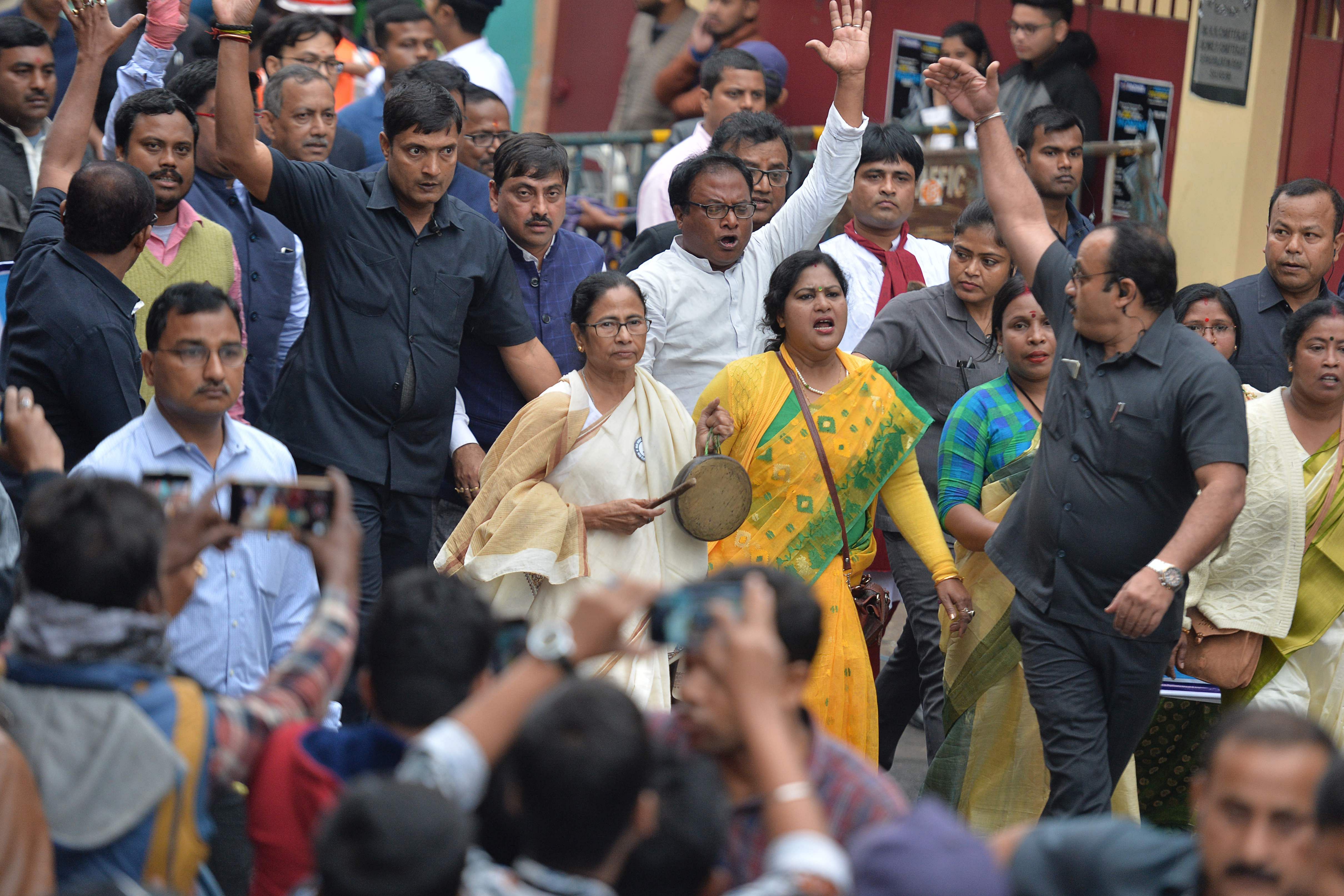 Chief minister of West Bengal state and leader of the Trinamool Congress (TMC) Mamata Banerjee. (PTI Photo)