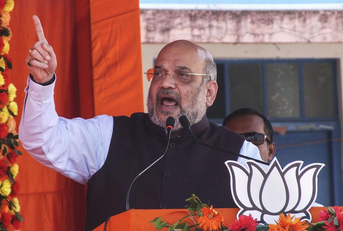 BJP President Amit Shah, who had last week accused the Opposition of having spoilt the peaceful atmosphere of Delhi and asked Delhi voters to “punish those who disturbed the peace” of the city, will hold interaction with all both workers on January 5. PTI file photo