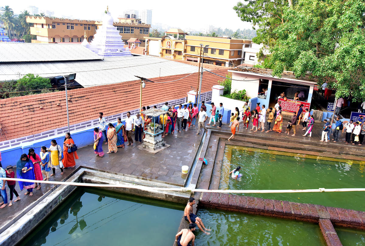 A large number of devotees visited Kadri Sri Manjunatha Temple on account of Shivaratri on Friday.