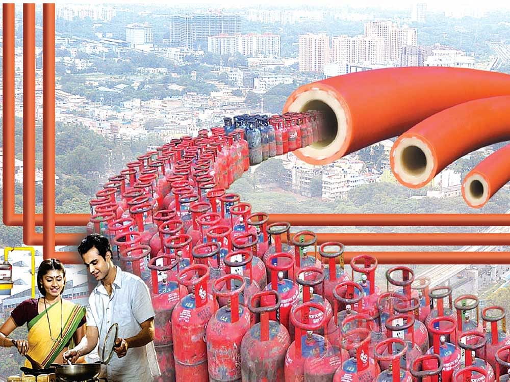 Subsidised gas cylinders will now cost Rs. 32 more under GST, in what is being deemed as the steepest increase in prices. file photo for representation