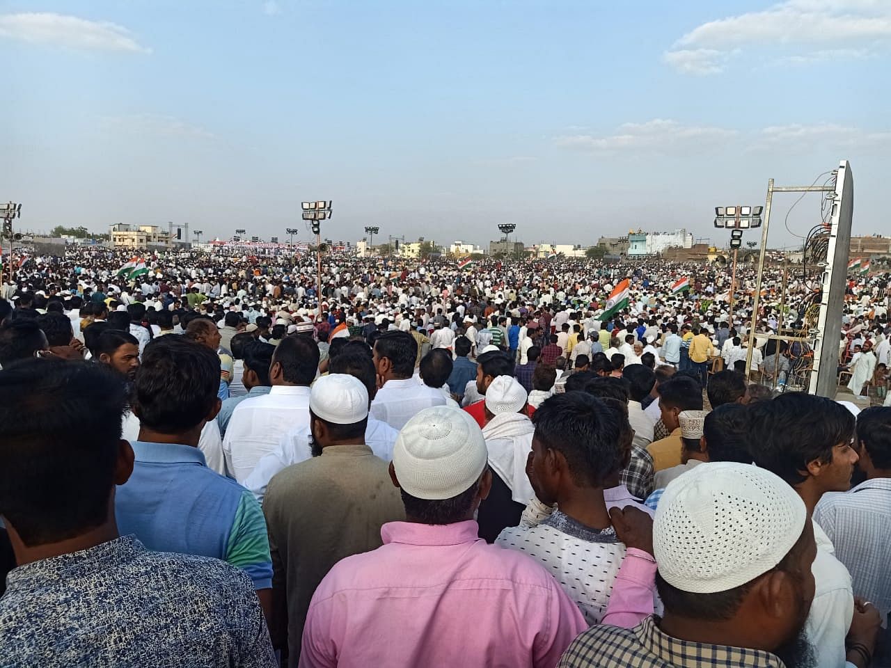 Anti-CAA awareness rally in Kalaburagi. (DH Photo)