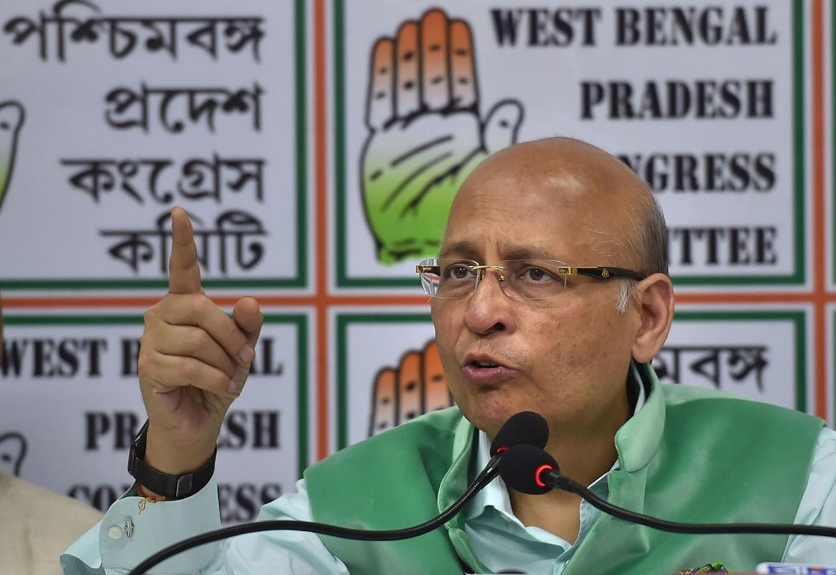 "The Congress is highly disappointed at the outcome of Delhi state polls. We need to revitalise and re-energise ourselves," Singhvi told reporters here. Credit: PTI Photo