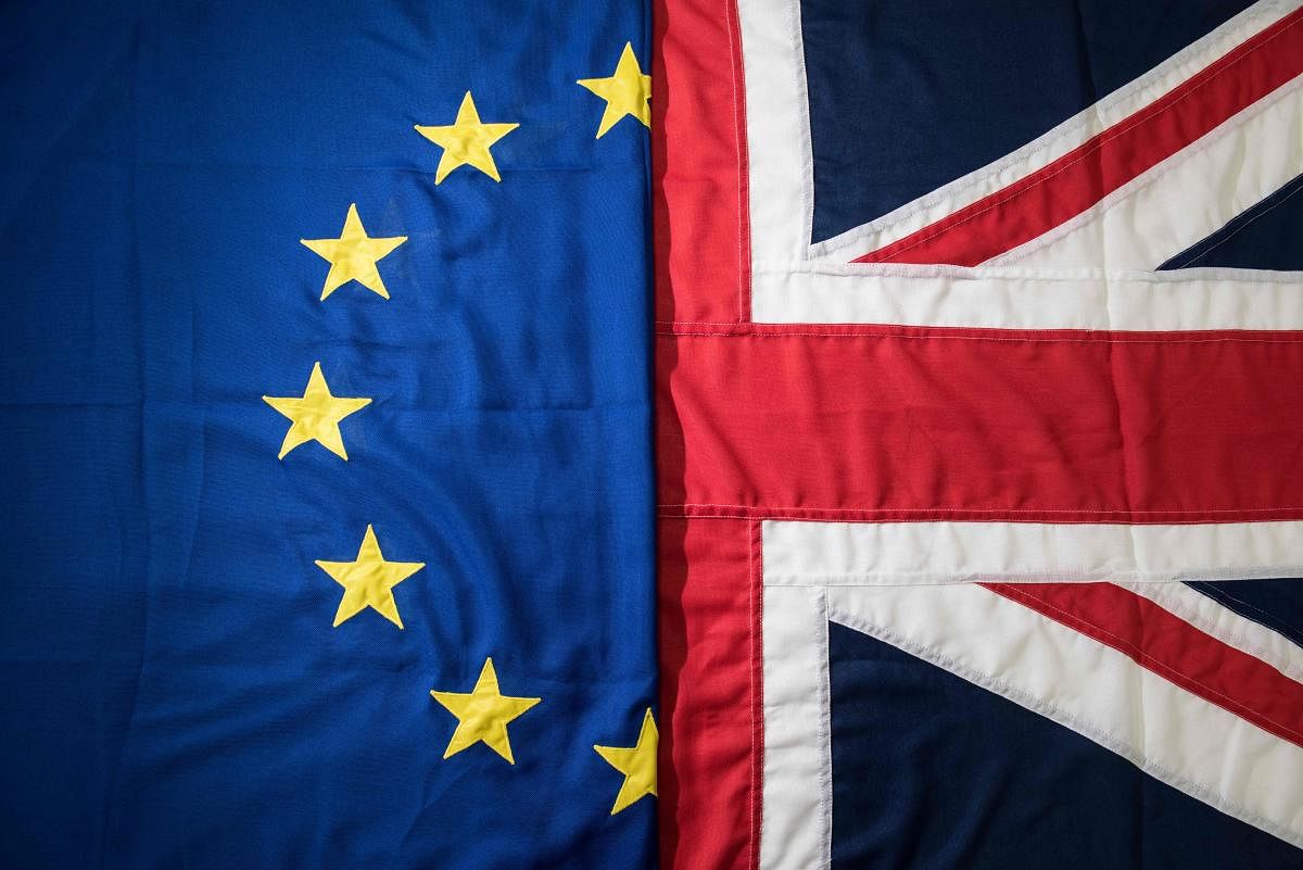 The UK had on January 31 formally exited the EU, now a 27-member economic bloc, more than three-and-a-half years after the country voted for it in a referendum in 2016. Credit: AFP Photo