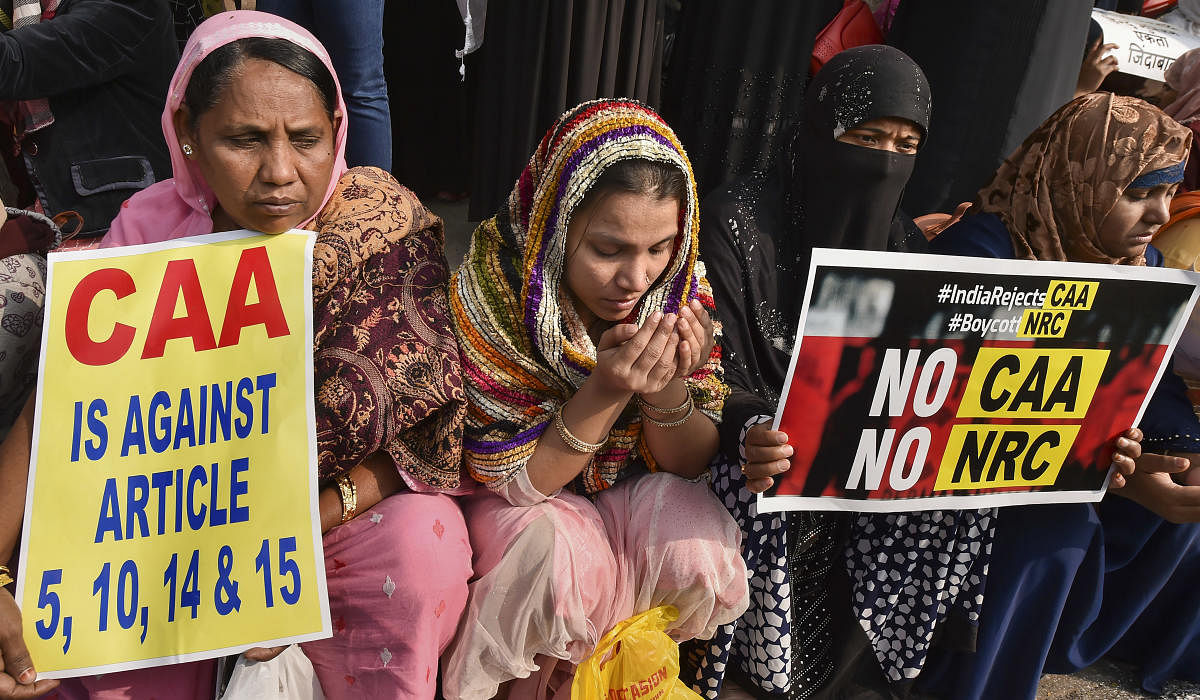 According to the sources the police have booked more than one hundred women for violation of the prohibitory orders. ''We have appealed to the women to call off their dharna,'' said a senior police official in Prayagraj. (Representative Image/PTI File Photo)