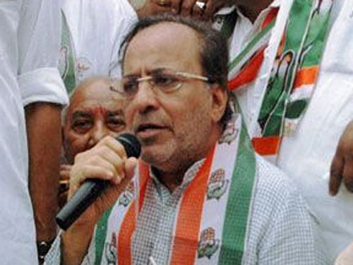 'The prime minister has been targeting the previous UPA government over border issues and even announced during his rallies in north-east that Arunachal was an integral part of India. (But) here, right under his nose, a map showing the state as disputed (area) had been circulated,' said Gujarat Congress president Arjun Modhvadiya.  PTI file photo