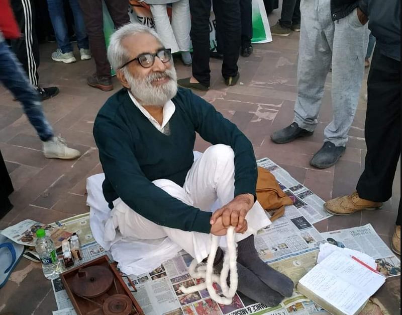 Social activist Sandeep Pandey. Credit: Twitter (@ThePeopleOfIN)