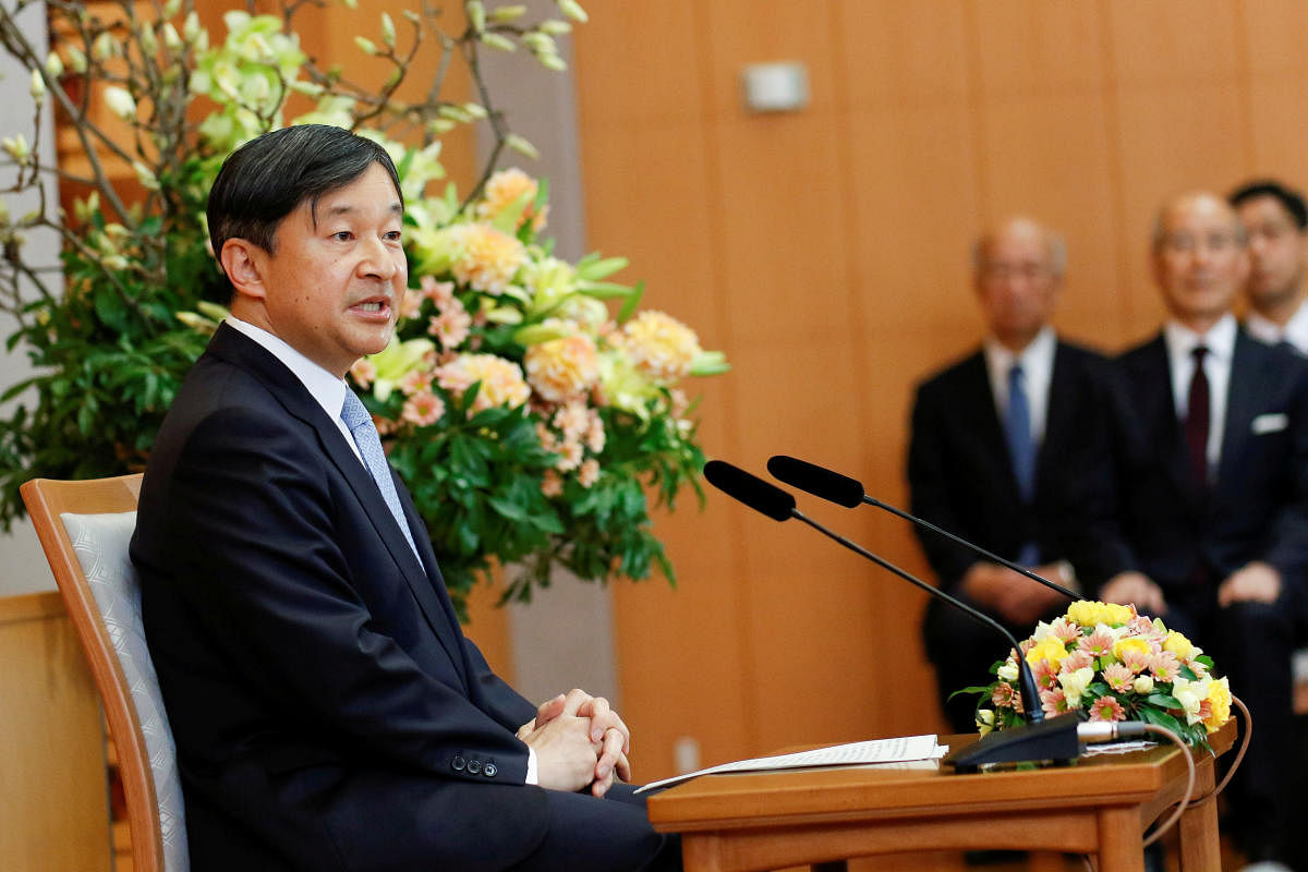 Japan's Emperor Naruhito (REUTERS Photo)