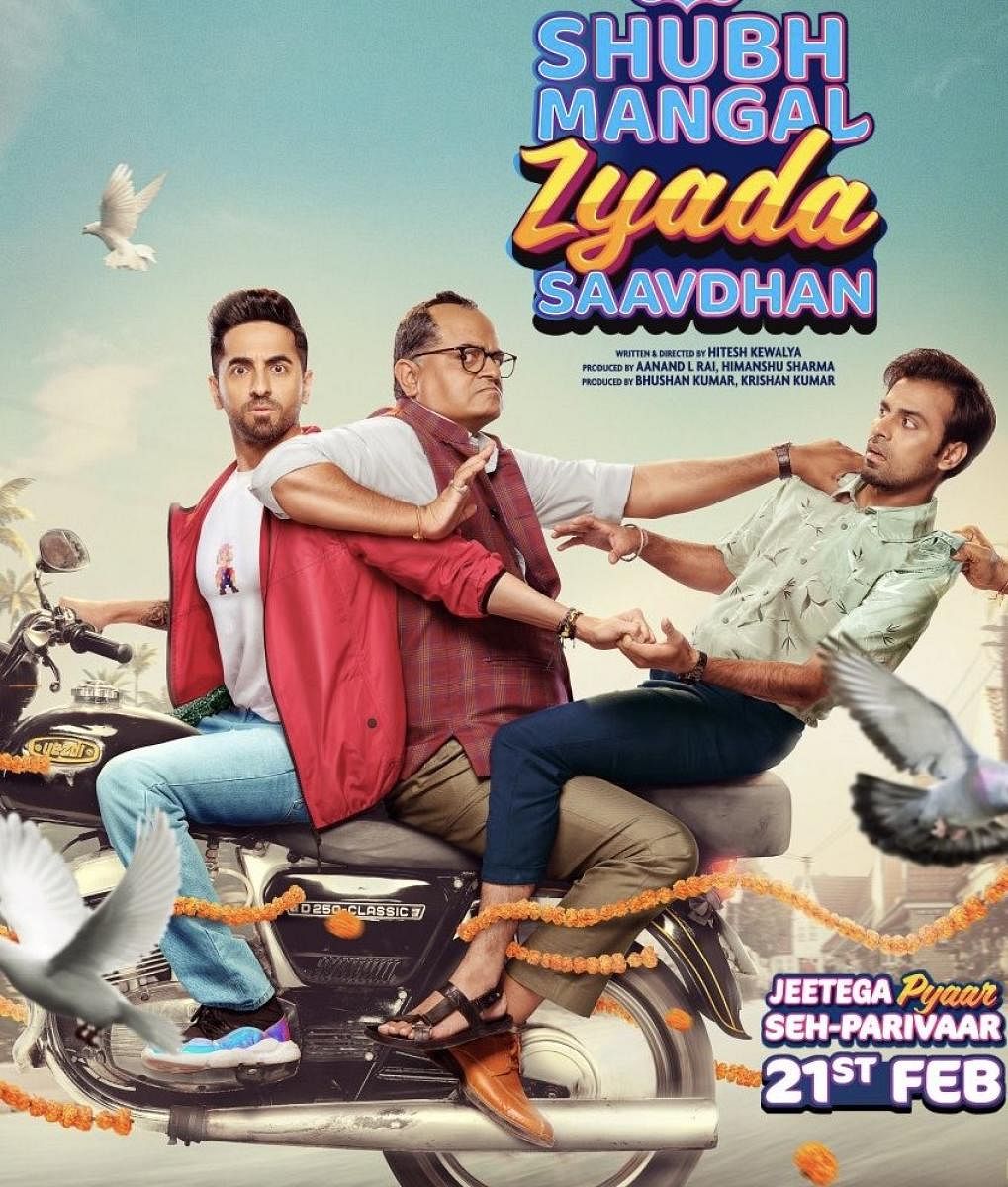 Shubh Mangal Zyada Saavdhan is doing well at the box office. (Credit: Twitter)