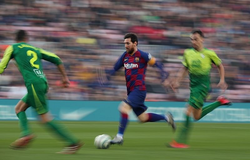 Barcelona's Lionel Messi. (Reuters Photo)