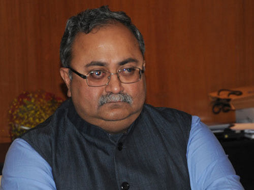 State petroleum and energy minister Saurabh Patel. File photo