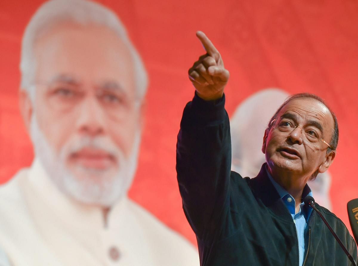  As a Lutyens' insider, Jaitley was considered to be the eyes and ears of Prime Minister Modi. Photo/PTI 