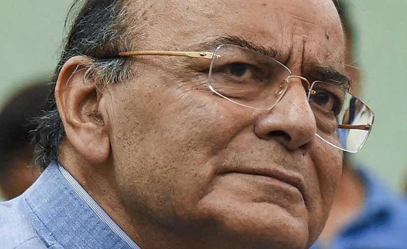 Khera took potshots at Arun Jaitley, dubbing him as a full-time blogger and part-time minister. PTI photo.