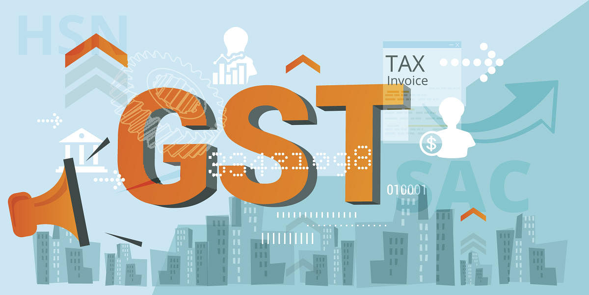 Government Tax - GST Announcement - Illustration as EPS 10 File