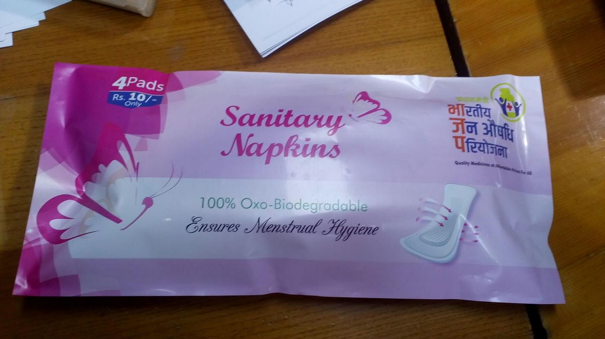 Goyal said women will be the happiest to know that the Council has fully exempted sanitary napkins from all kinds of taxes. File photo