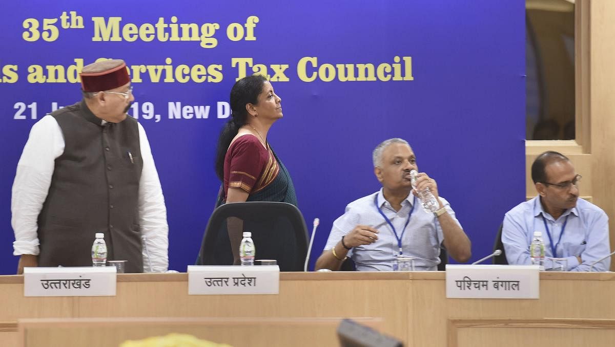 The Government will organise an event on July 1, to celebrate the second anniversary of Goods and Services Tax (GST) roll out, which will be addressed by Finance Minister Nirmala Sitharaman and her deputy Anurag Thakur. (PTI File Photo)