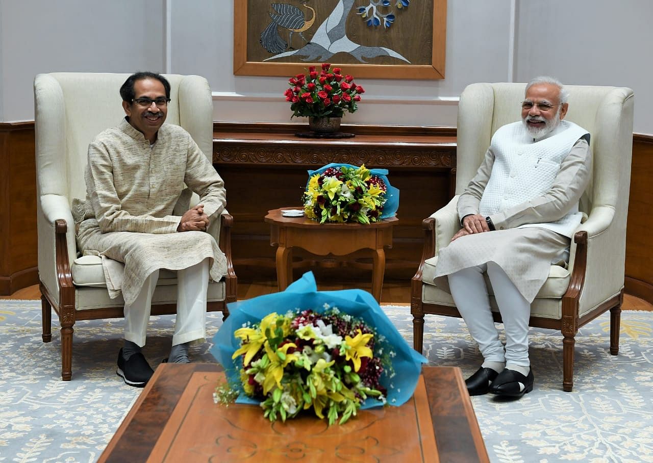 This was Thackeray's first meeting with Modi after taking over as the chief minister of Maharashtra.