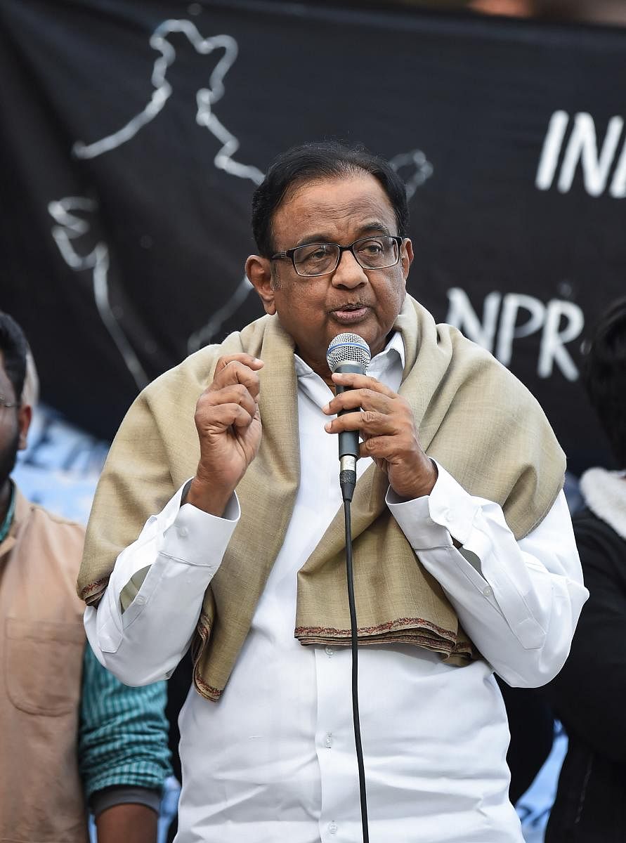 Chidambaram said the violence in Delhi on Monday and the loss of lives are most shocking and deserve the strongest condemnation. PTI