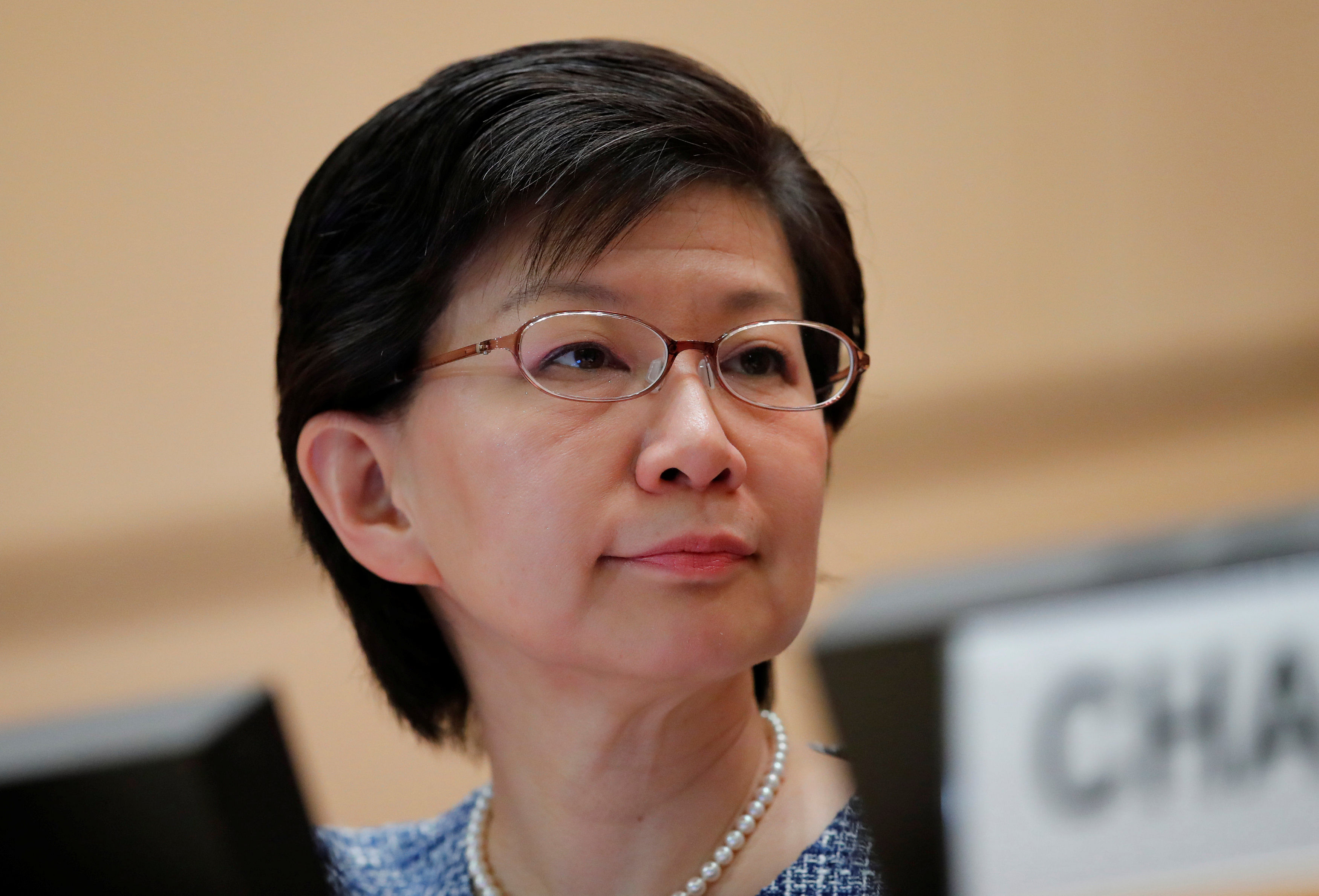 U.N. High representative for Disarmament Affairs Izumi Nakamitsu. (Reuters Photo)