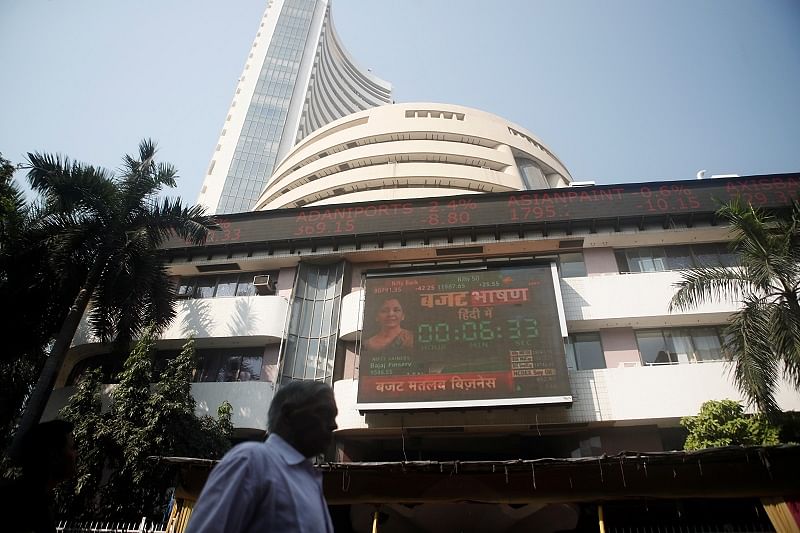 Bombay Stock Exchange (BSE) building in Mumbai. (Reuters Photo)