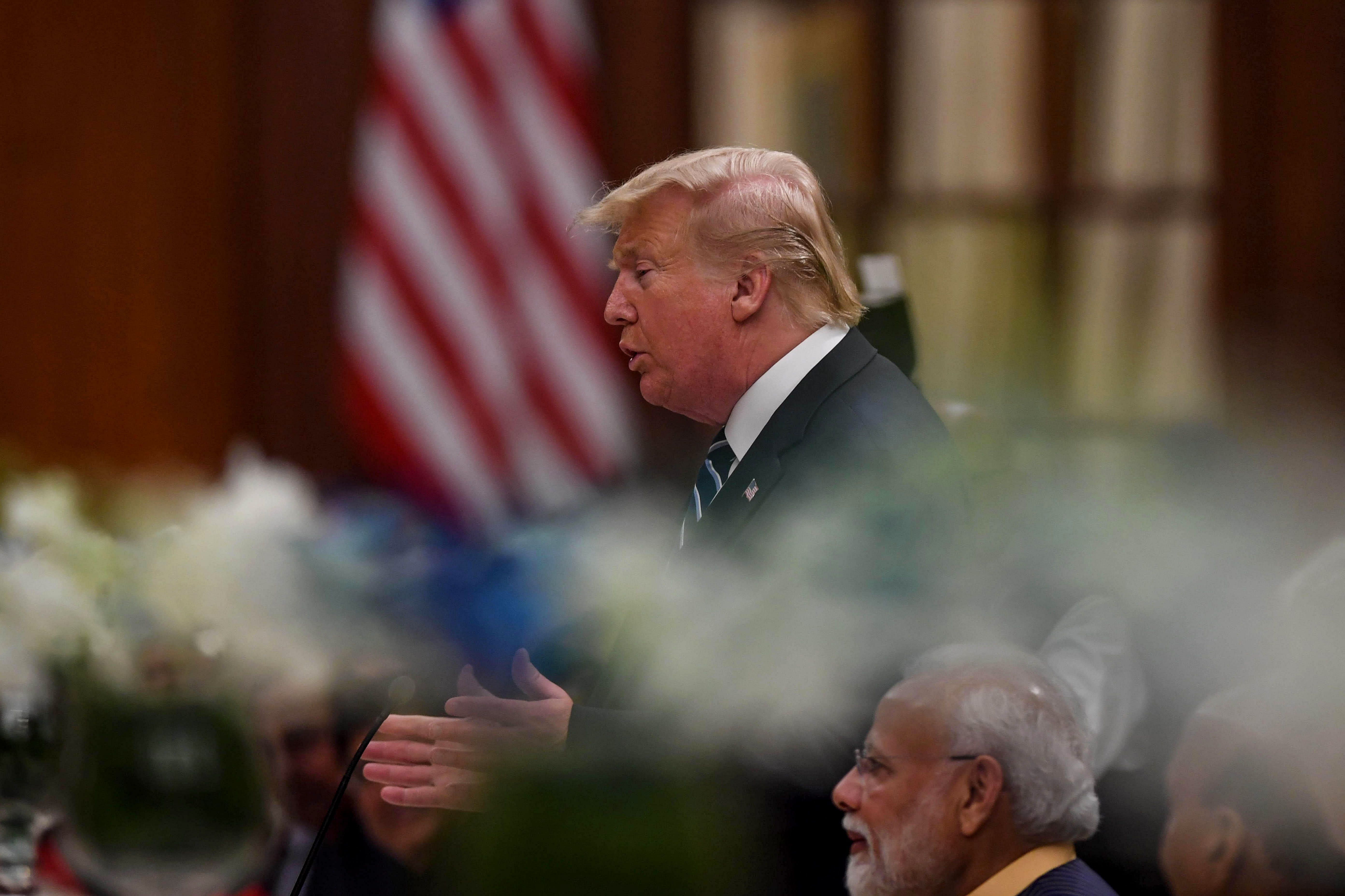 Trump, seeking re-election on Nov. 3, often refers to various news media outlets as "fake news" and has called elements of the U.S. news media "the enemy of the American people." (Credit: AFP Photo)