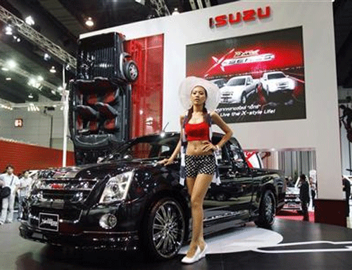 Japanese automotive major Isuzu Motors will invest Rs.3,000 crore in its first manufacturing plant in India, coming up in Andhra Pradesh, company officials said Thursday. Reuters file photo