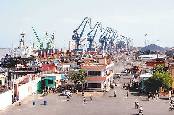 Security arrangements have been enhanced at the Kandla port in Kutch district after intelligence input claimed terrorists from Pakistan are trying to infiltrate India through Kutchch area using sea route. (File photo/Wikimedia)