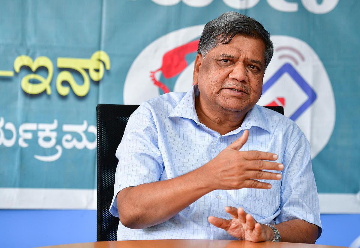 Karnataka Large and Medium Industries Minister Jagadish Shettar (DH File Photo)