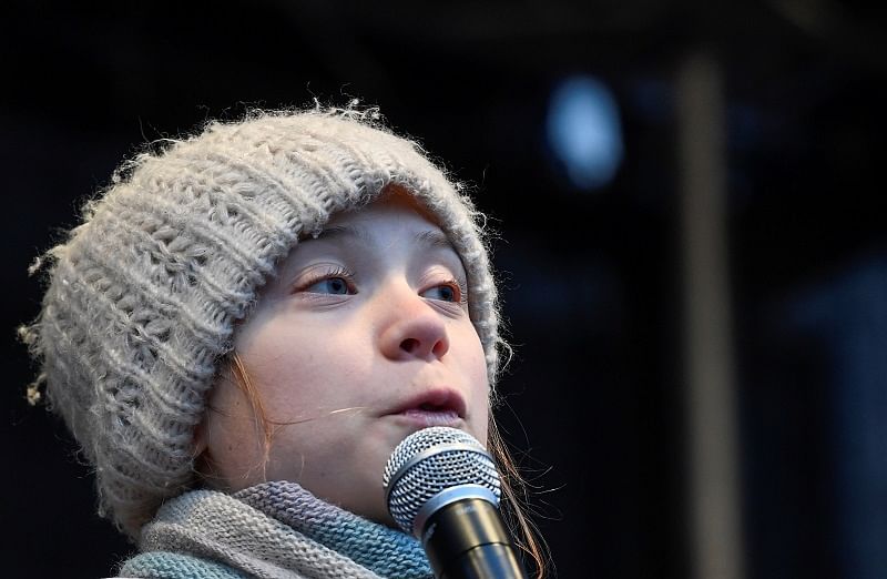 Swedish environmental activist Greta Thunberg. (Reuters Photo)