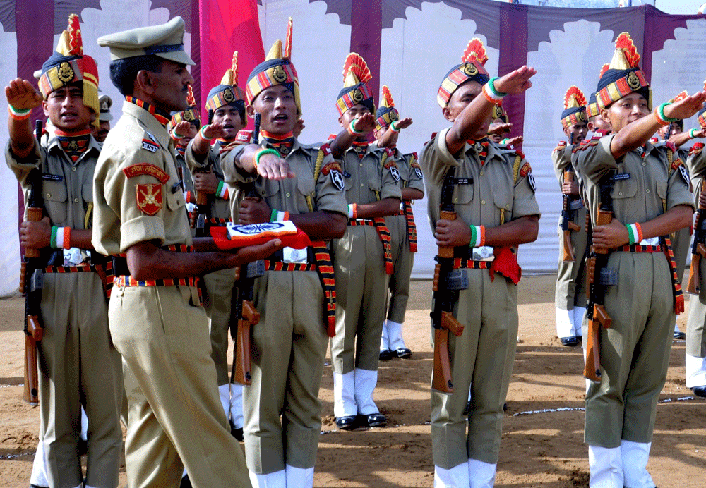 The central paramilitary forces have around 60,000 vacancies to fill, with Border Security Force (BSF) topping the list with 43 per cent of them. PTI file photo