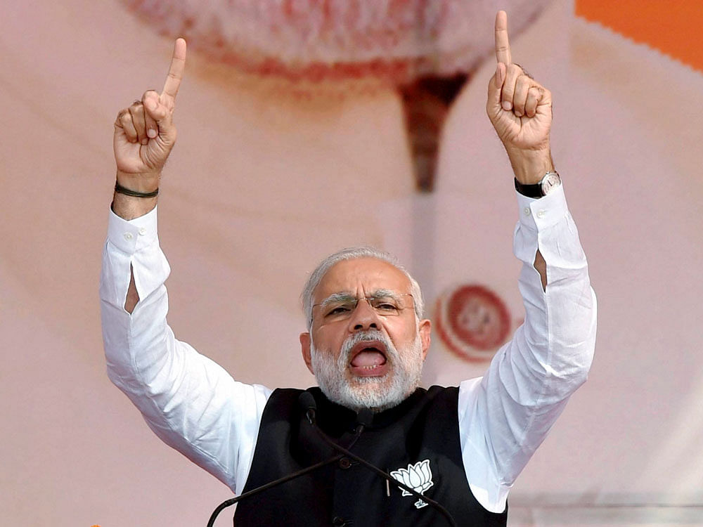 Prime Minister Narendra Modi will be remembered for executing India's most significant tax reform that had languished for almost two decades. PTI file photo