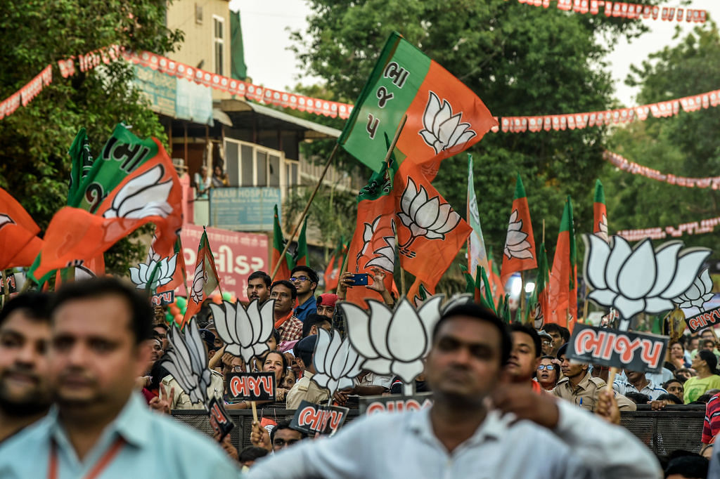 Donations for the BJP increased from Rs 437.04 crore during 2017-18 to Rs 742.15 crore during 2018-19, a rise of 70 per cent, the ADR said. (Credit: Getty Images)