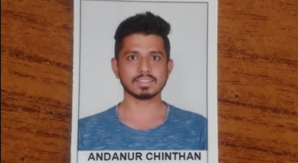 Dr Andanur Chinthan, a native of Mysuru and a tutor at the Chamarajanagar Institute of Medical Sciences, had completed MBBS and was preparing for MD.  