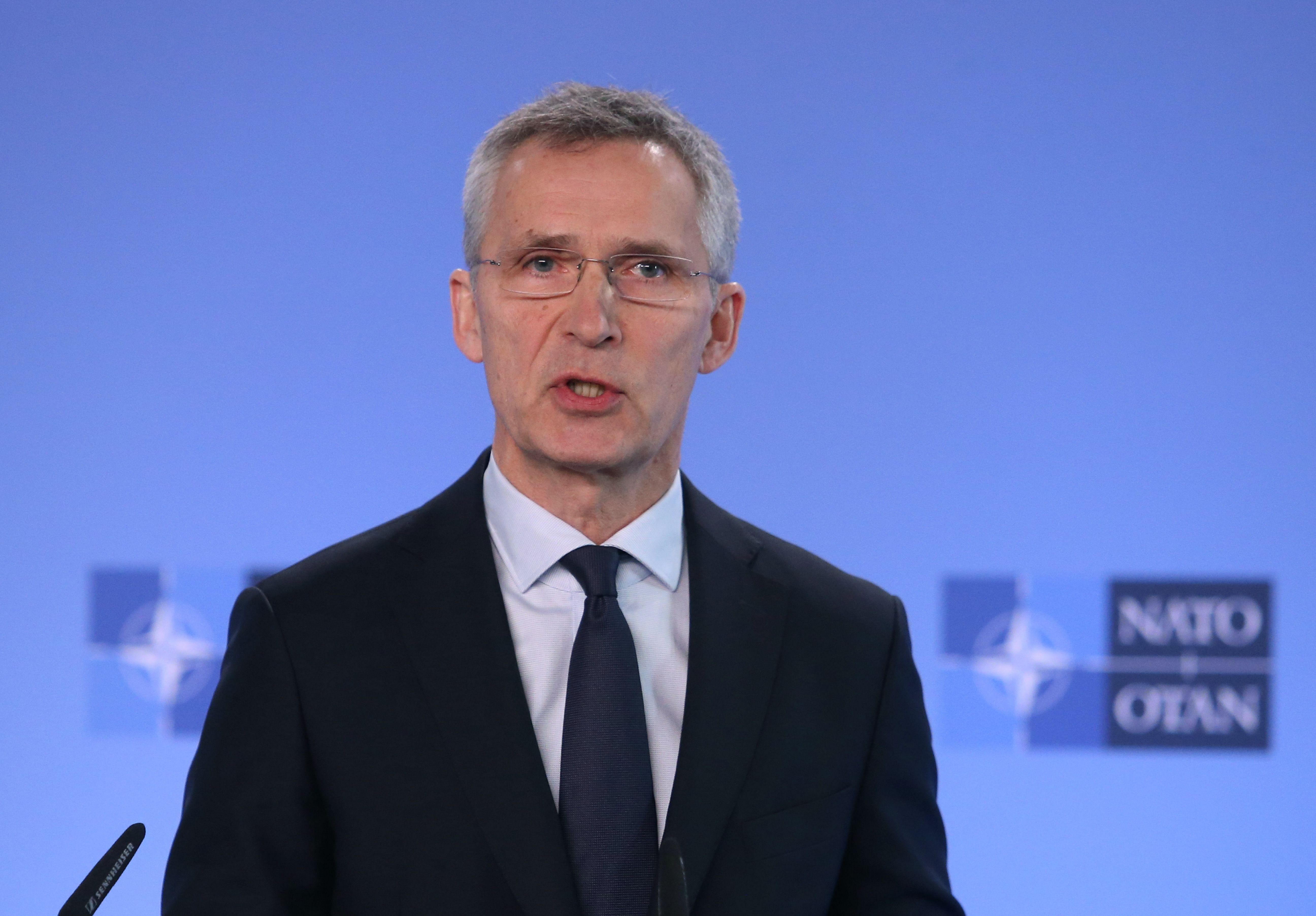 NATO Secretary General Jens Stoltenberg. (AFP Photo)